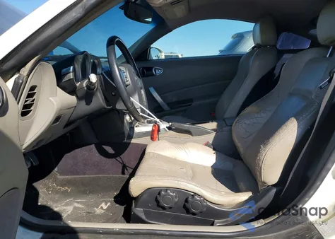 2006 Nissan 350Z Coupe из США, поврежденный, VIN JN1AZ34D36M304565